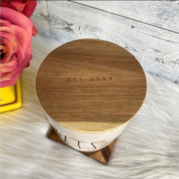 Rae Dunn NUTS Cellar Farmhouse Canister Home Decor - Picture 3 of 7